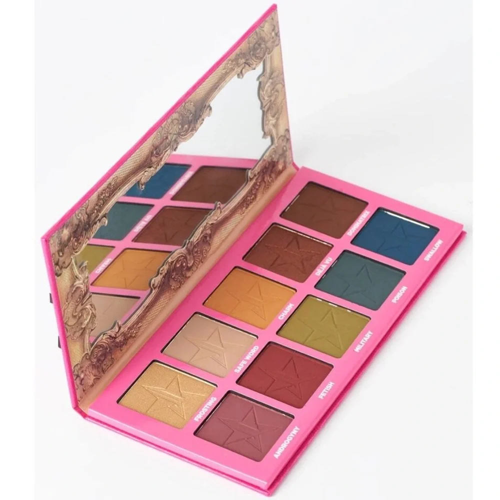 JEFFREE STAR Cosmetics Androgyny Eye Shadow Palette 10-Jaw Dropping Shades